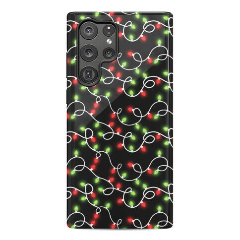 Christmas Lights Pattern Phone Case